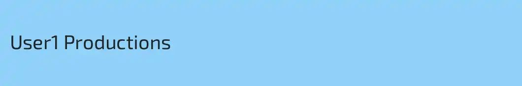 User1 Productions